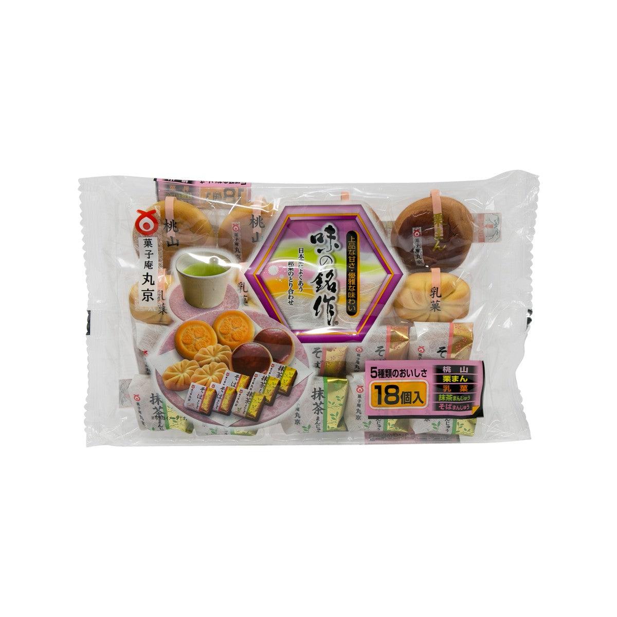 丸京製菓 味之銘作 傳統和果子蛋糕 (18pcs)