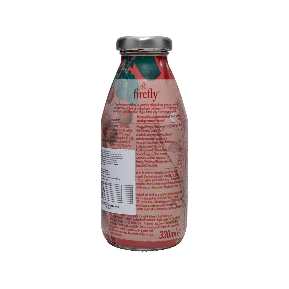 FIREFLY 蜜桃綠茶 (330mL)