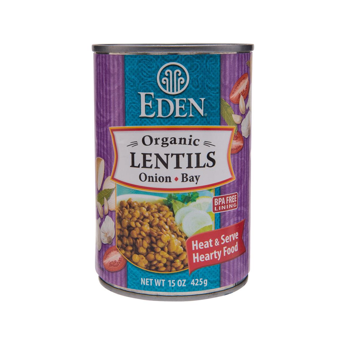 EDEN 有機月桂葉洋蔥醃扁豆 (425g)