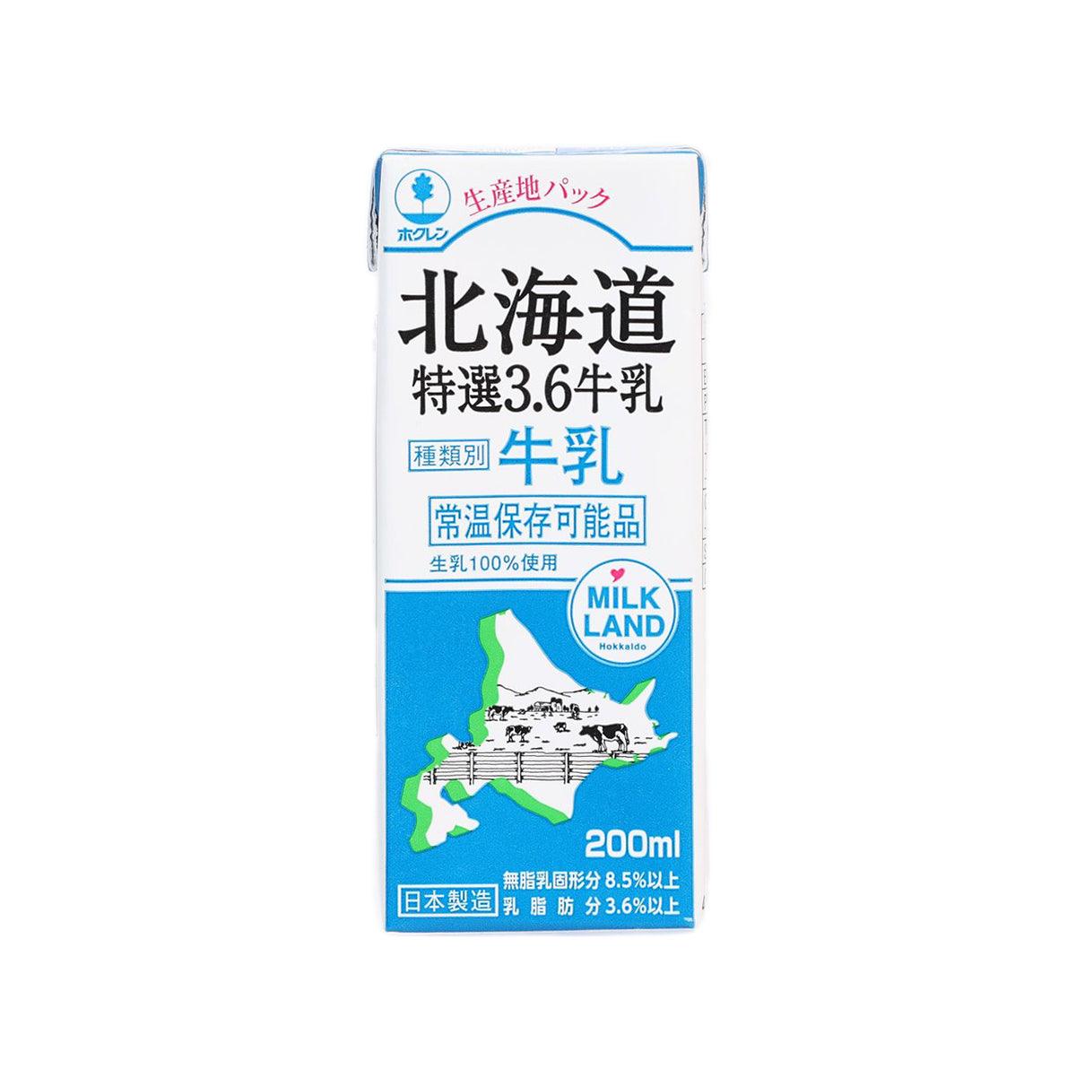 北海道 特選3.6 牛奶 (200mL)