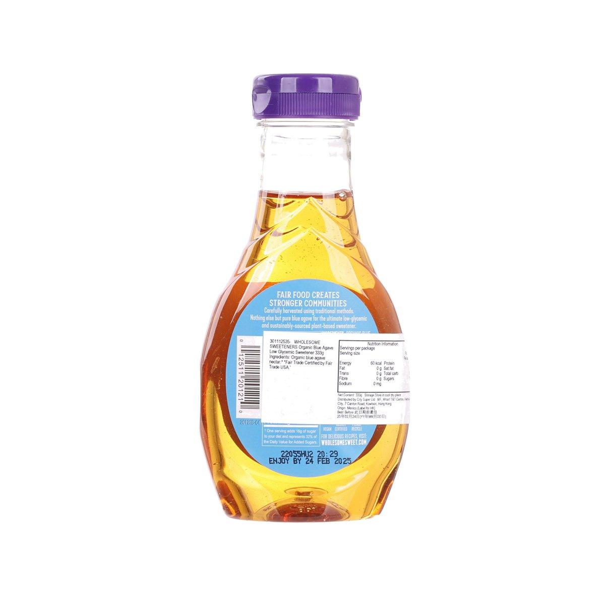 WHOLESOME SWEETENERS 有機龍舌蘭草低升糖糖漿 (333g)