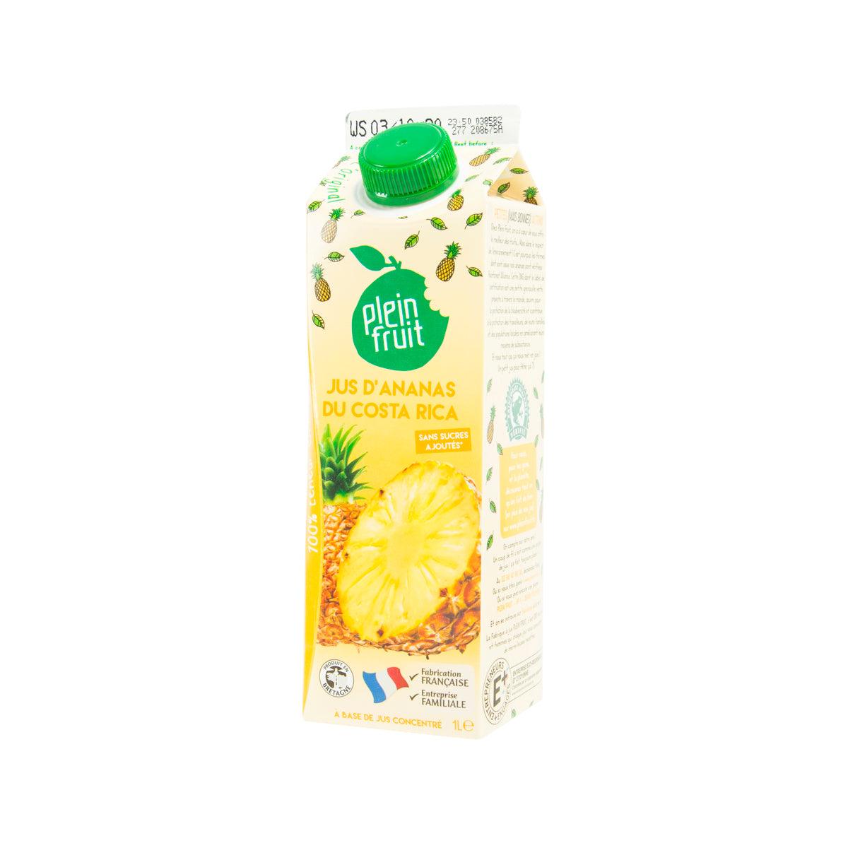 PLEIN FRUIT 菠蘿汁 - 濃縮還原 (1L)
