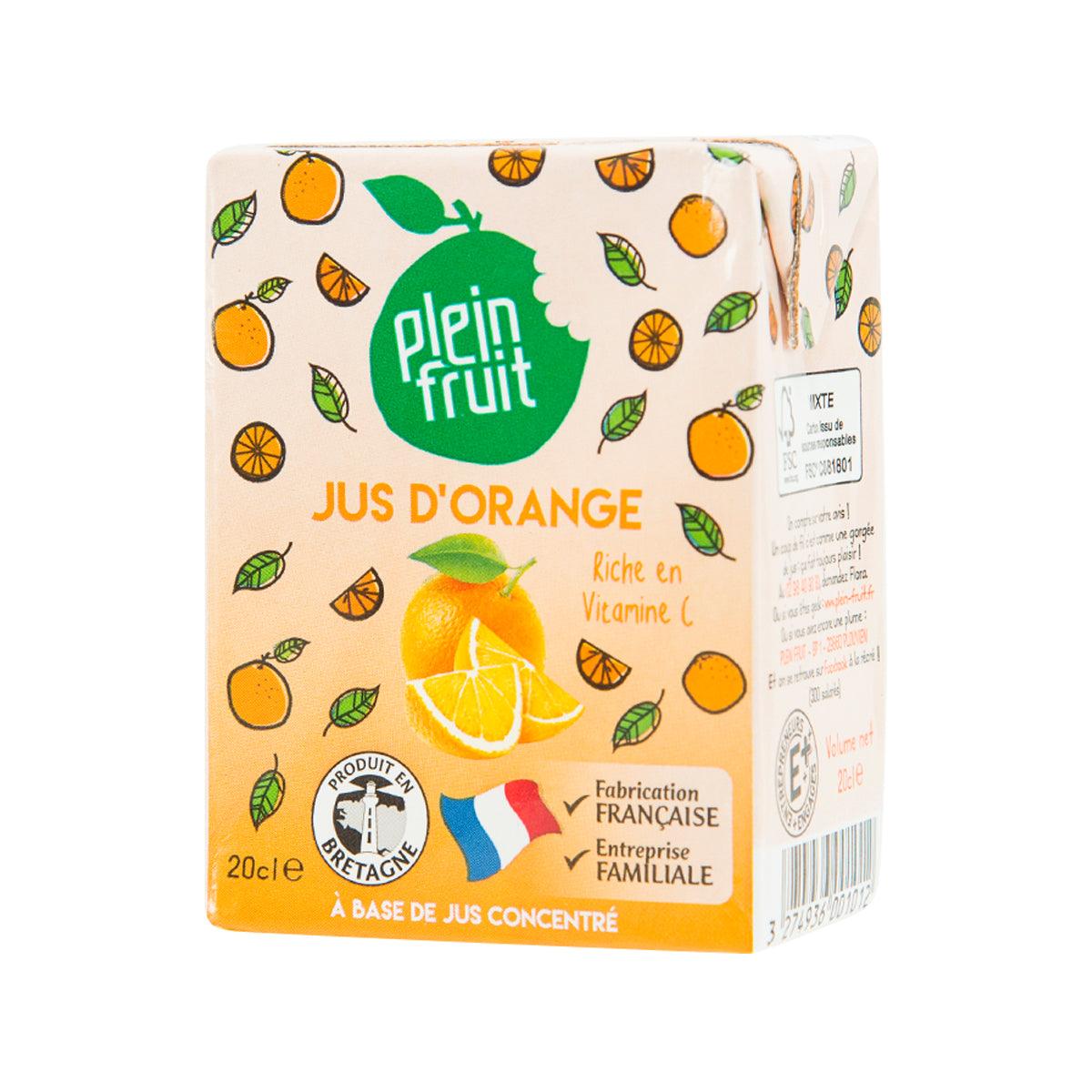 PLEIN FRUIT 橙汁 - 濃縮還原 (200mL)