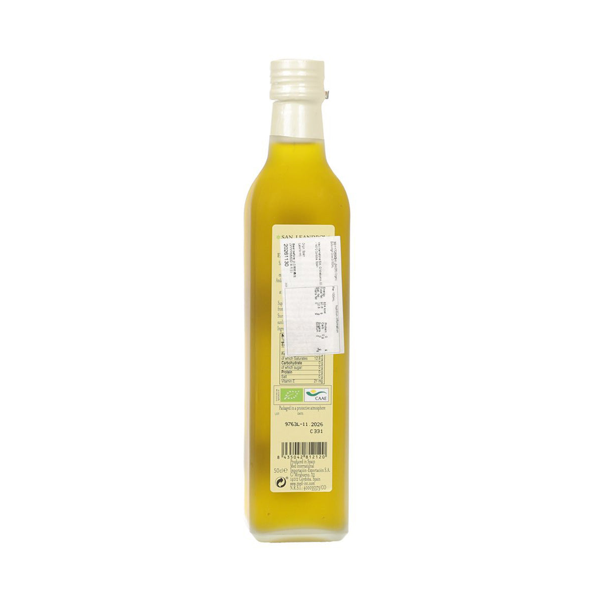 SAN LEANDRO 有機特級初榨橄欖油 (500mL)