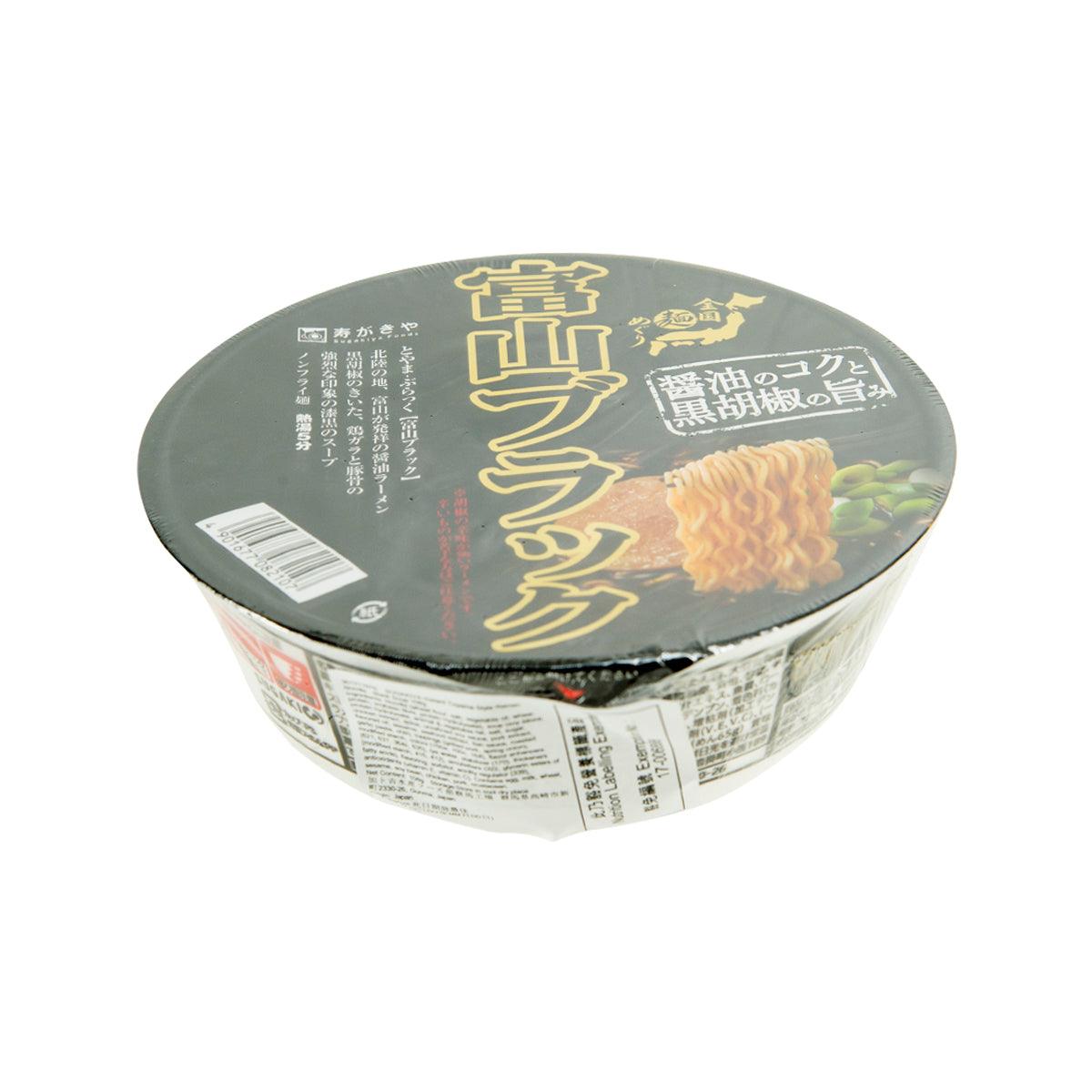SUGAKIYA 即食富山風味黑湯拉麵 (108g)