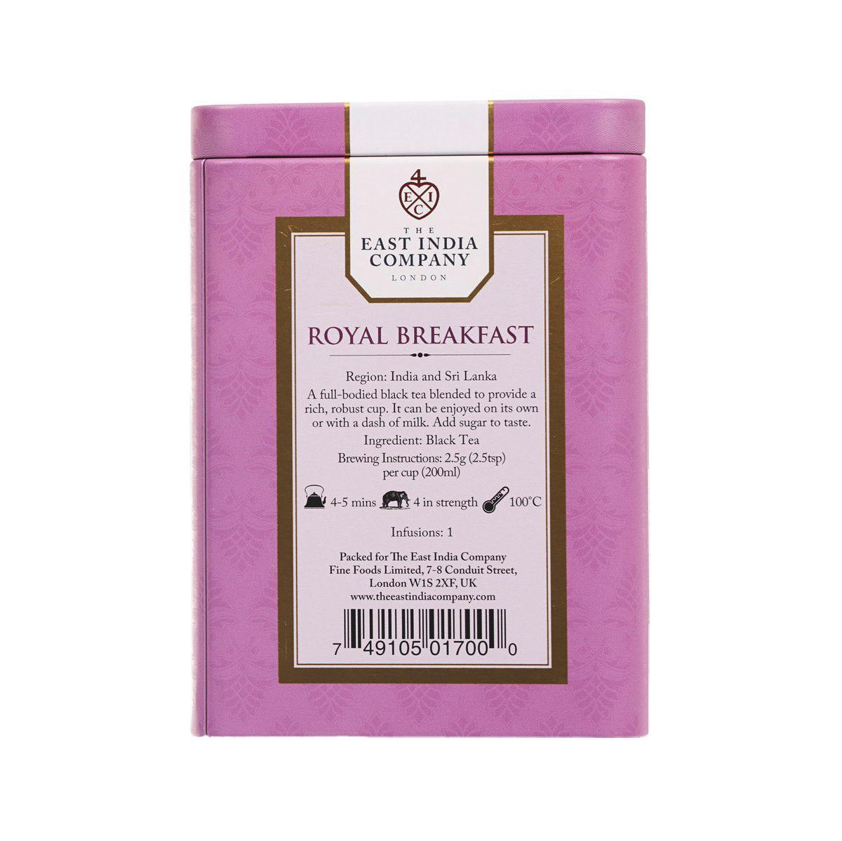 THE EAST INDIA COMPANY 皇家早餐茶紅茶茶葉 (125g)