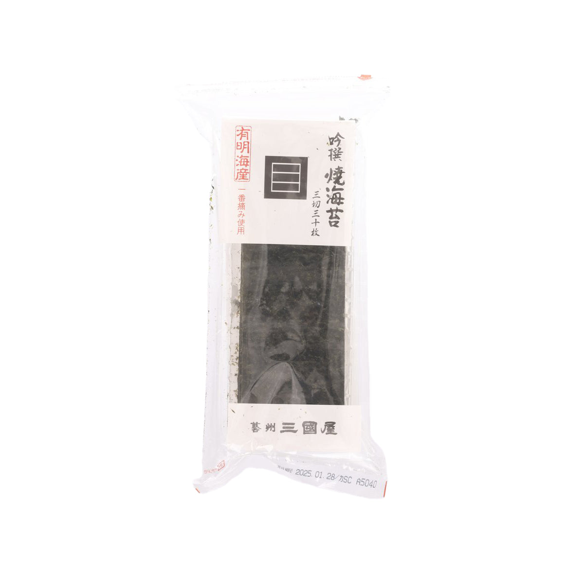 三國屋 吟撰 燒海苔 - 3切 (30pcs)