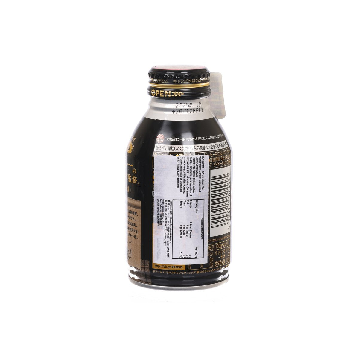 DYDO 世界一咖啡師監修黑咖啡 (260g)