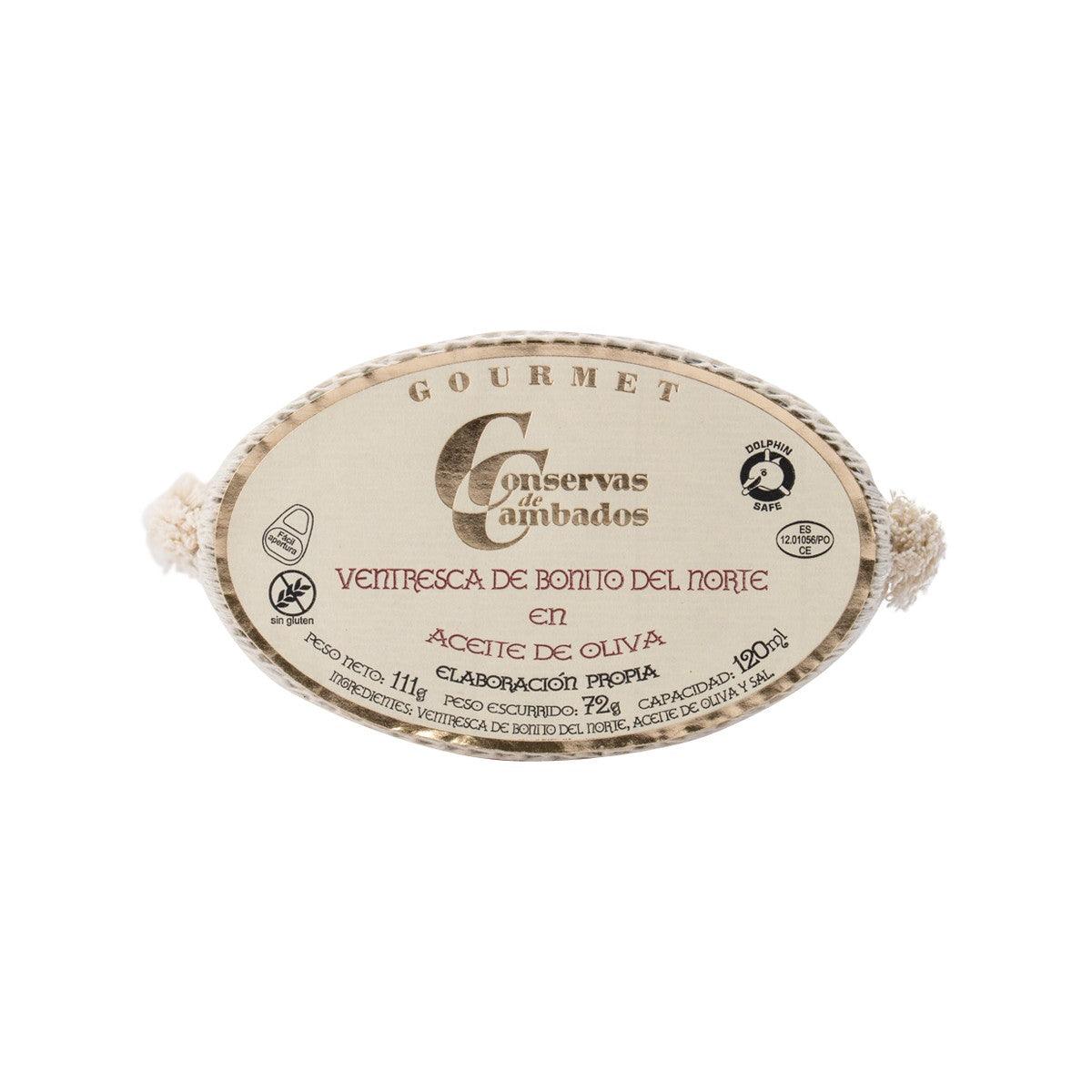 CONSERVAS DE CAMBADOS 橄欖油浸吞拿魚柳 (111g)