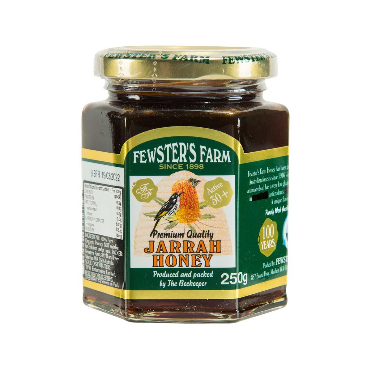 FEWSTER'S FARM 紅柳桉蜂蜜 - 天然活性30+ (250g)
