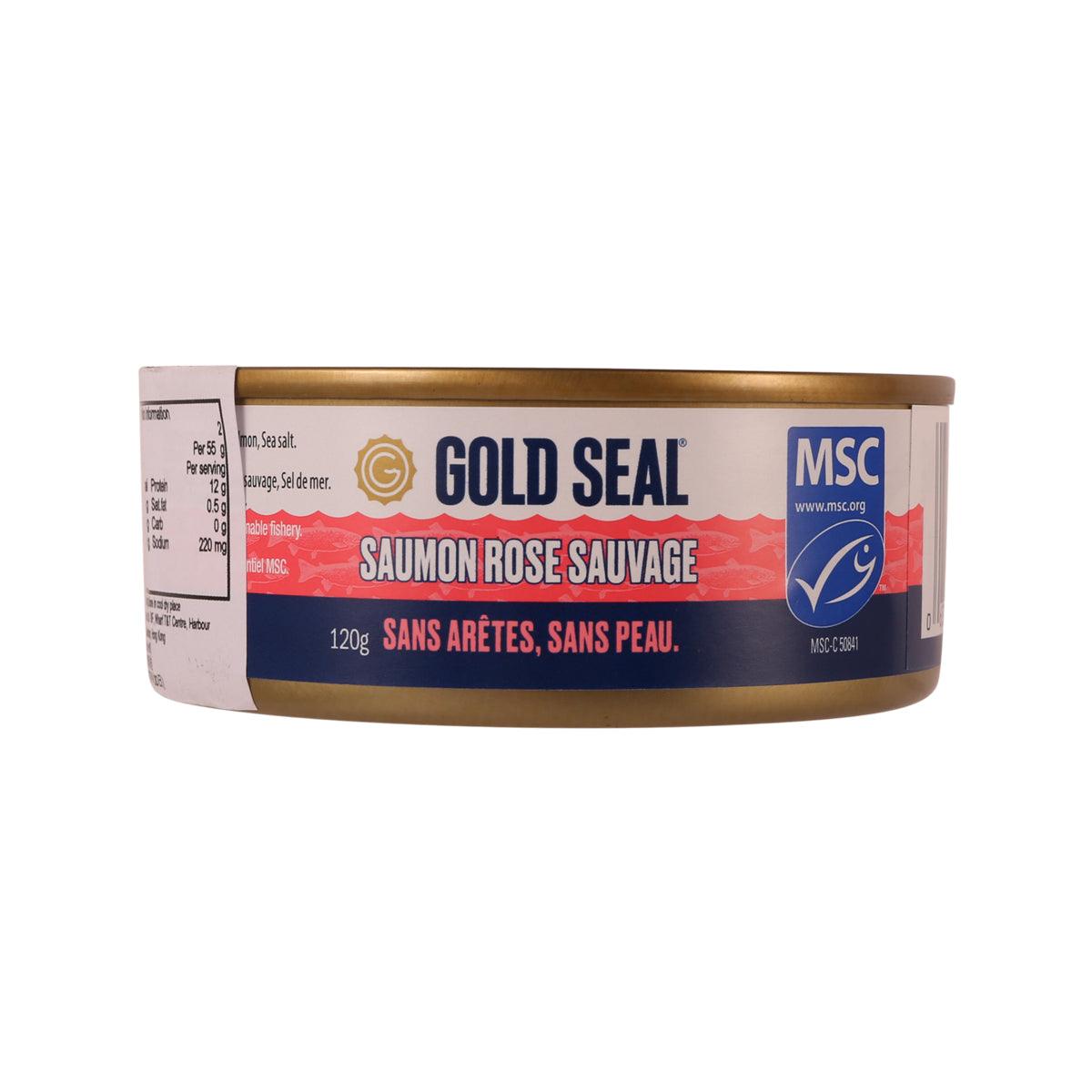 GOLD SEAL 野生粉紅無骨三文魚 (120g)