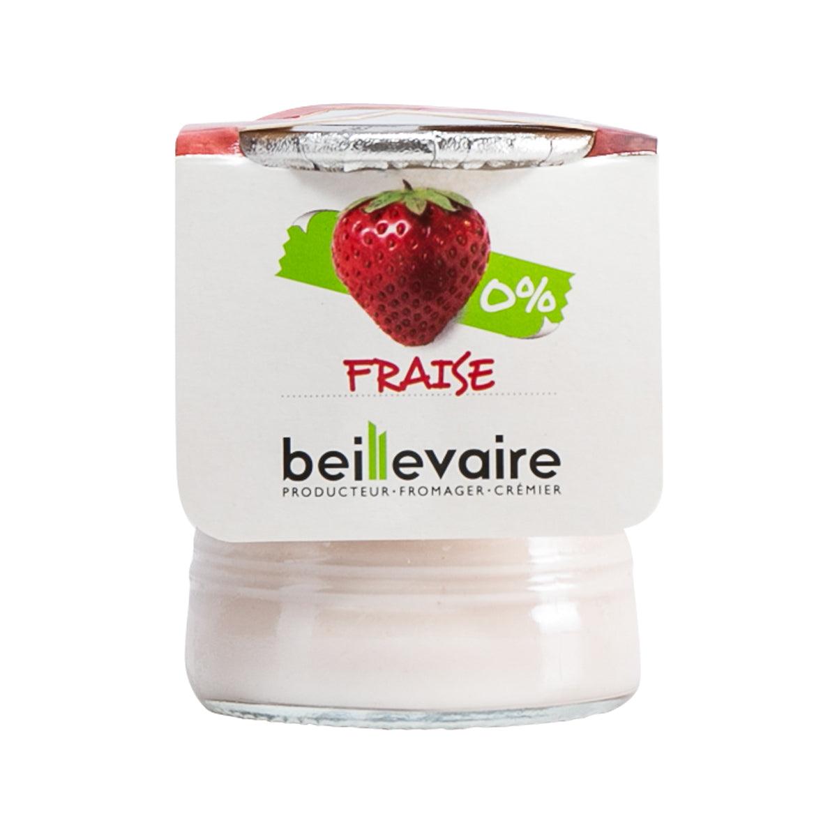 BEILLEVAIRE 0%脂肪乳酪 - 士多啤梨 (125g)