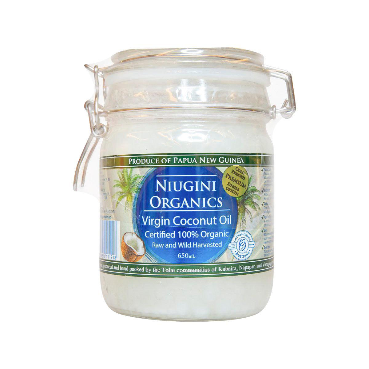 NIUGINI ORGANICS 有機初榨椰子油 (650mL)