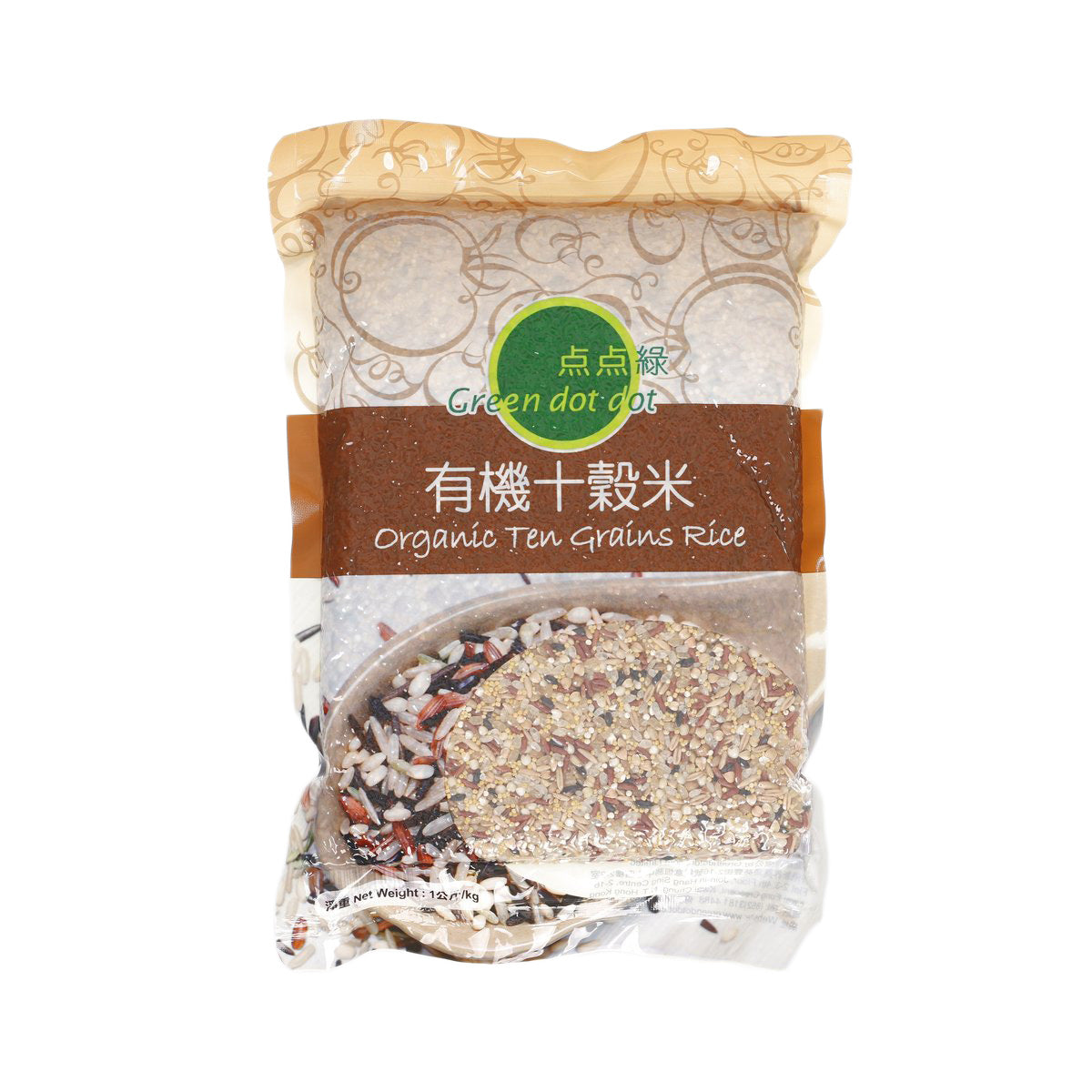 点点綠 有機十穀米 (1kg)