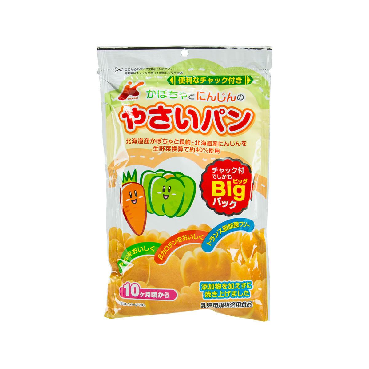 金升 南瓜紅蘿蔔蔬菜麵包 (18個月以上) (88g)