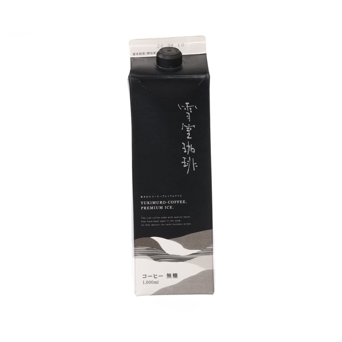 雪室珈琲 無糖高級冰咖啡 (1000mL)
