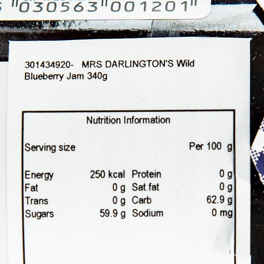 MRS DARLINGTON'S 藍莓果醬 (340g)