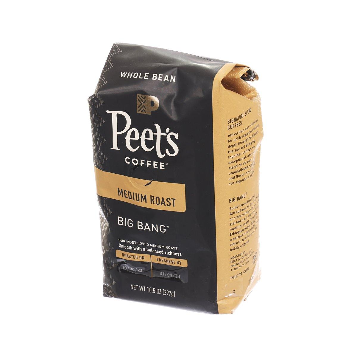 PEET'S Big Bang咖啡豆 - 中度烘焙 (297g)