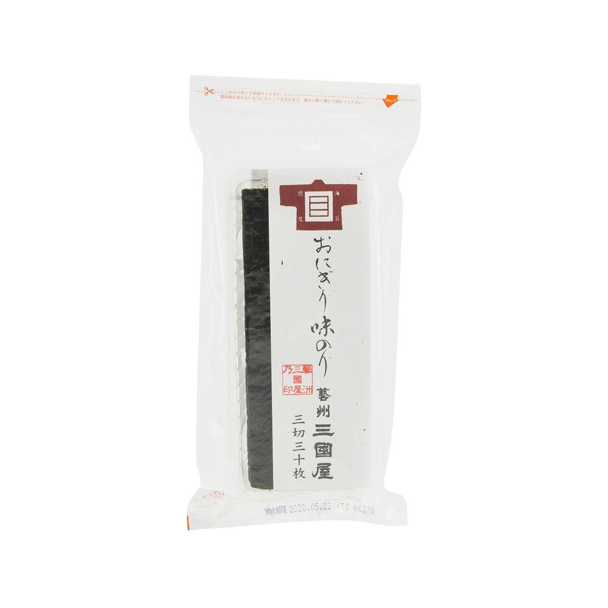 三國屋 吟撰 味付海苔 - 3切 (30pcs)