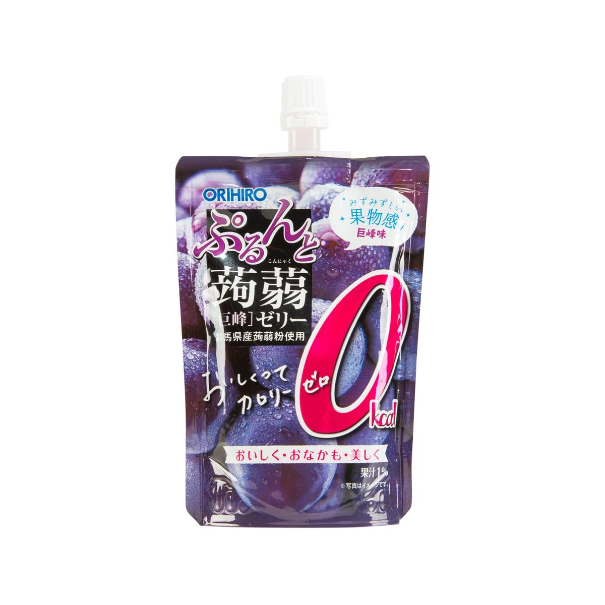 ORIHIRO 零卡路里蒟蒻飲料 - 提子味 (130g)
