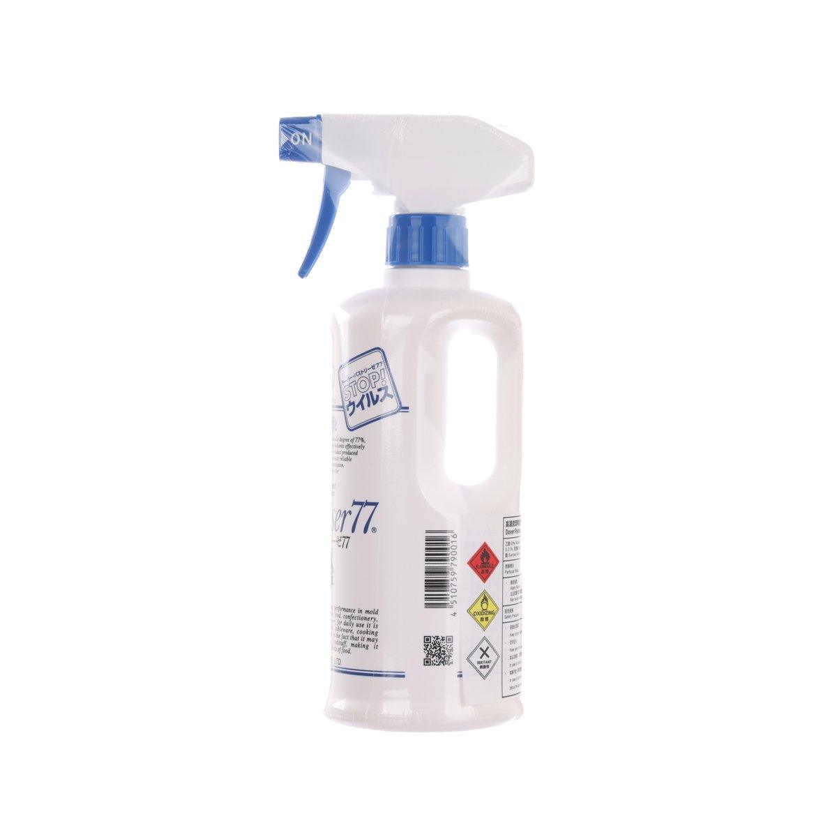 DOVER Pasteuriser 77 - 食用消毒酒精噴裝 (500mL)