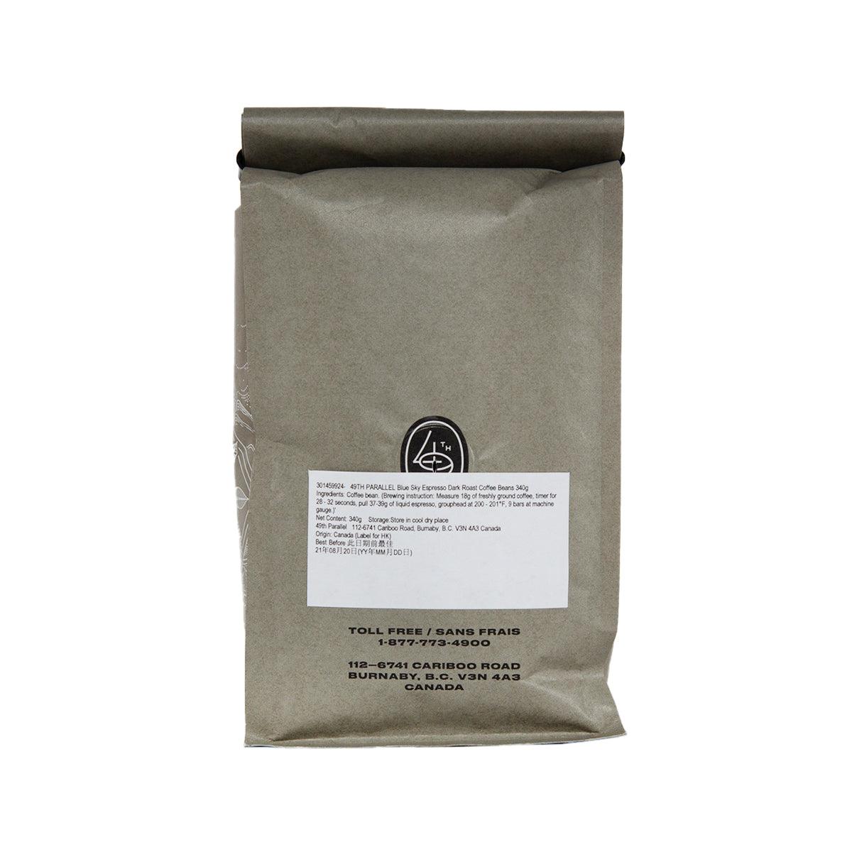 49TH PARALLEL 深烘焙特濃咖啡豆 (340g)