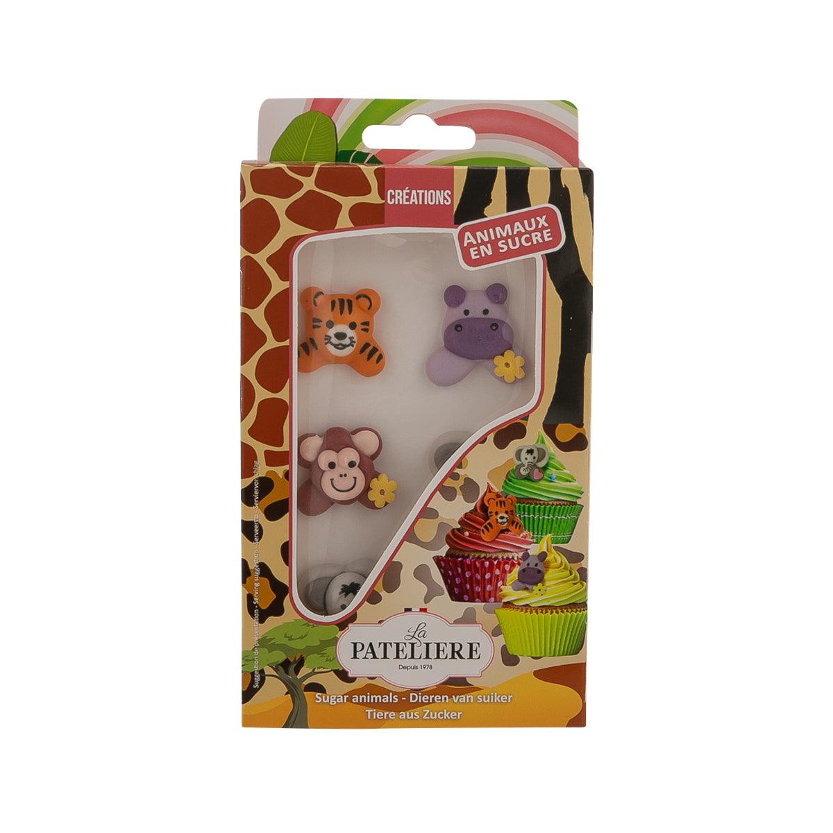 LA PATELIERE 叢林動物裝飾糖 (14g)