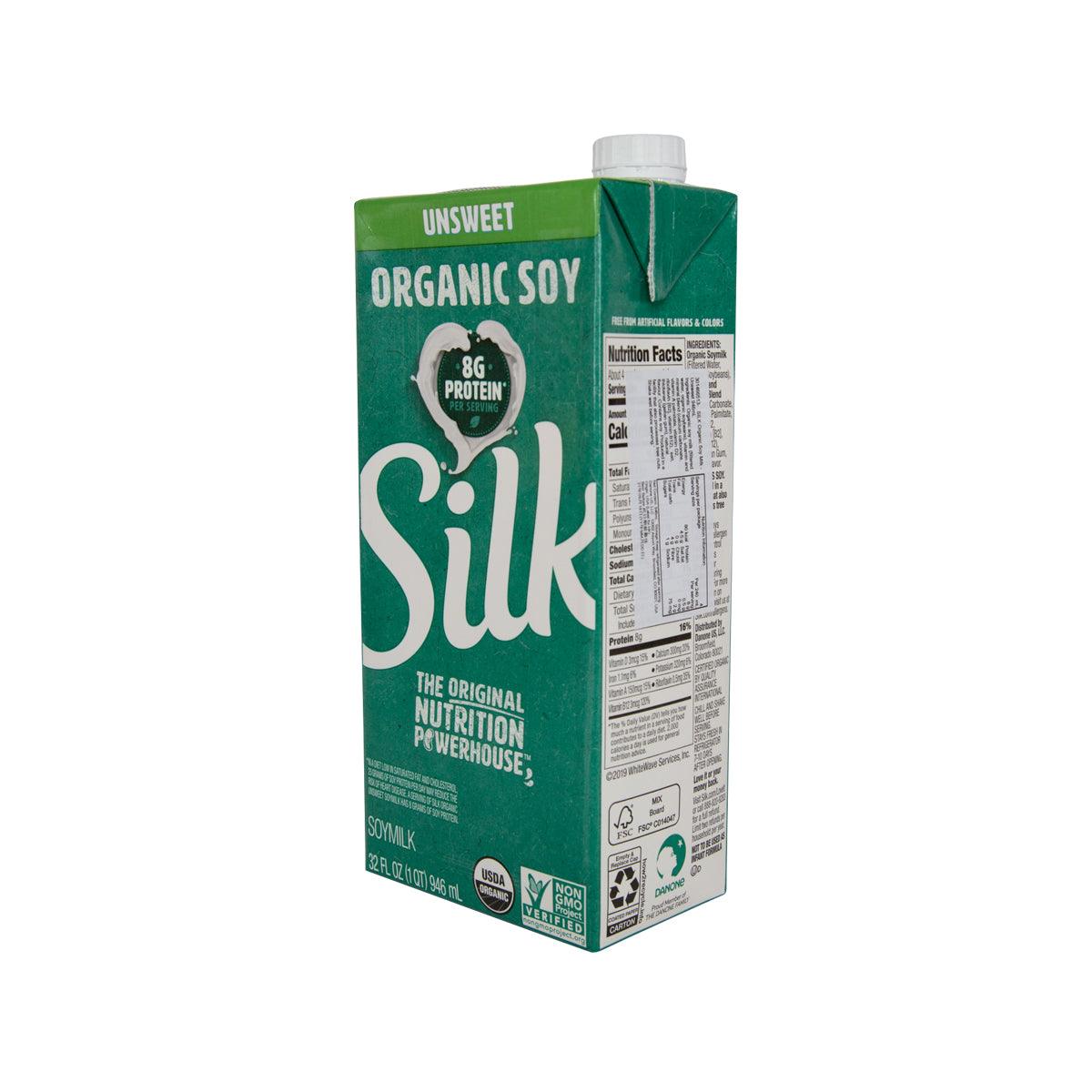 SILK 有機豆奶 - 無加糖 (946mL)
