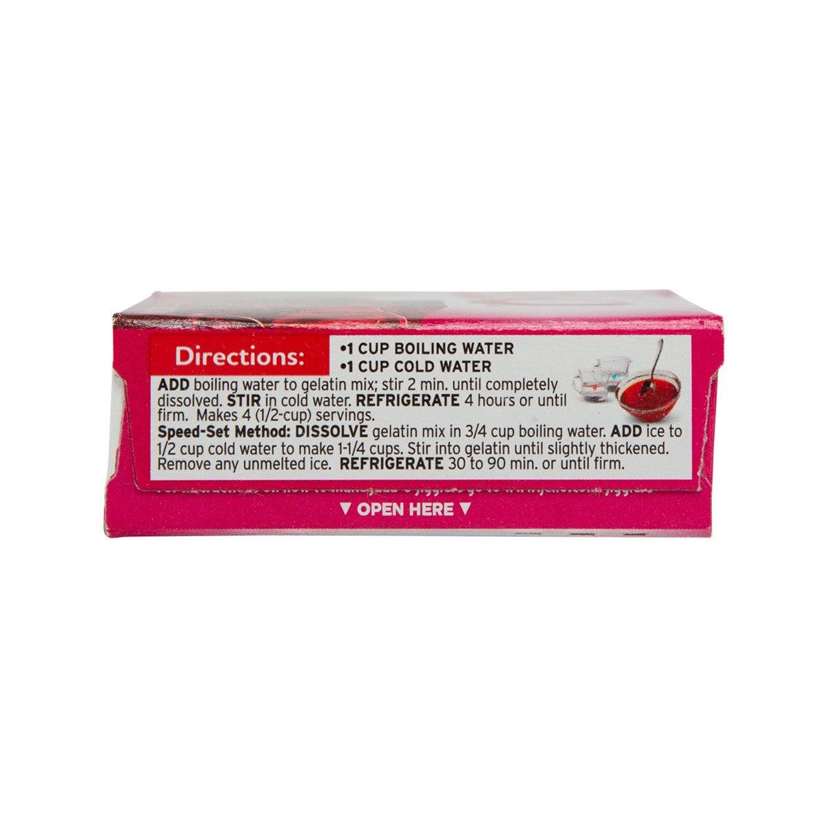 JELL-O 覆盆子味果凍粉 (85g)