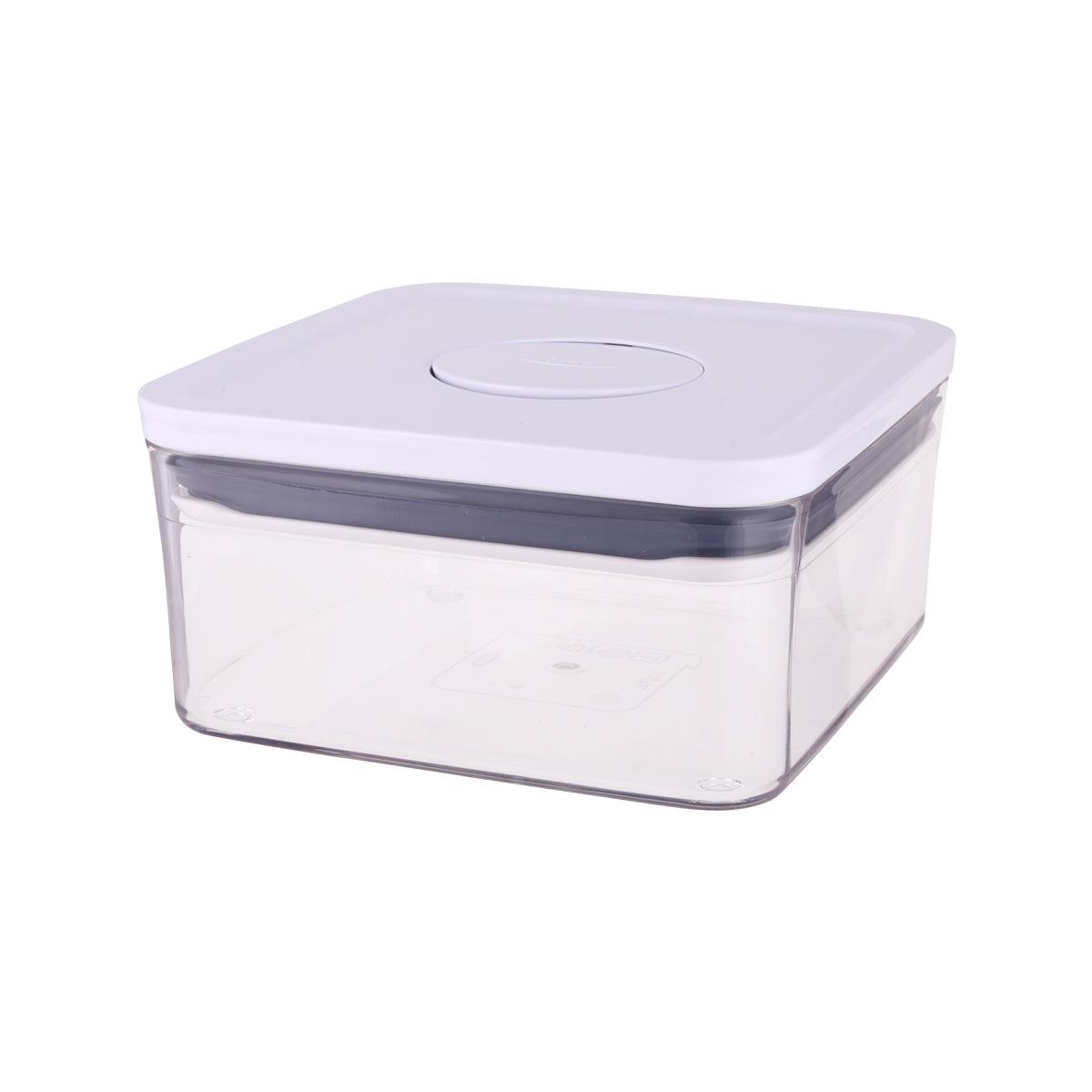 OXO 1QT 按鈕式正方型儲物盒