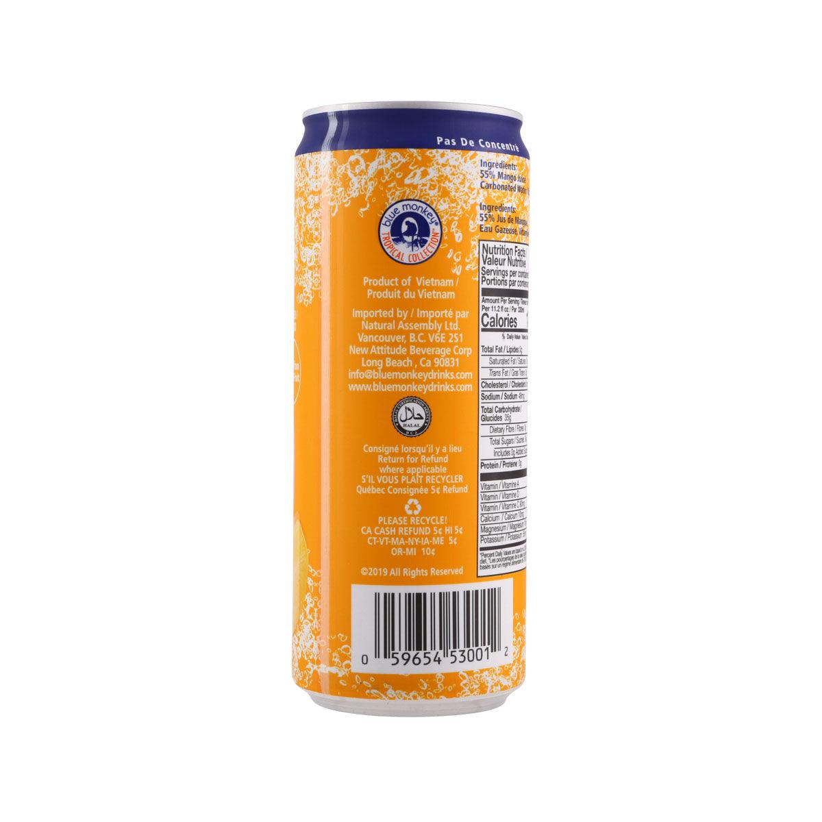 BLUE MONKEY 有汽芒果汁飲品 (330mL)