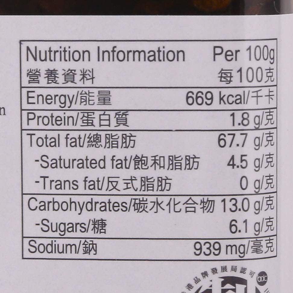蘇太名醬 三蔥醬 (190g)