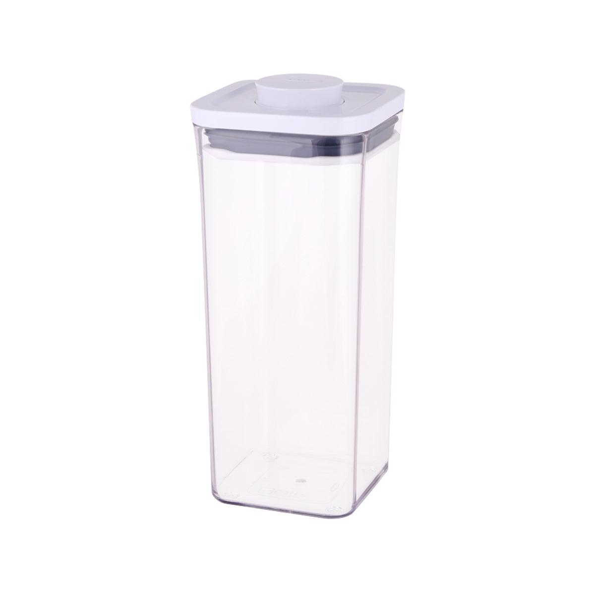 OXO 1.7QT 按鈕式正方型儲物盒