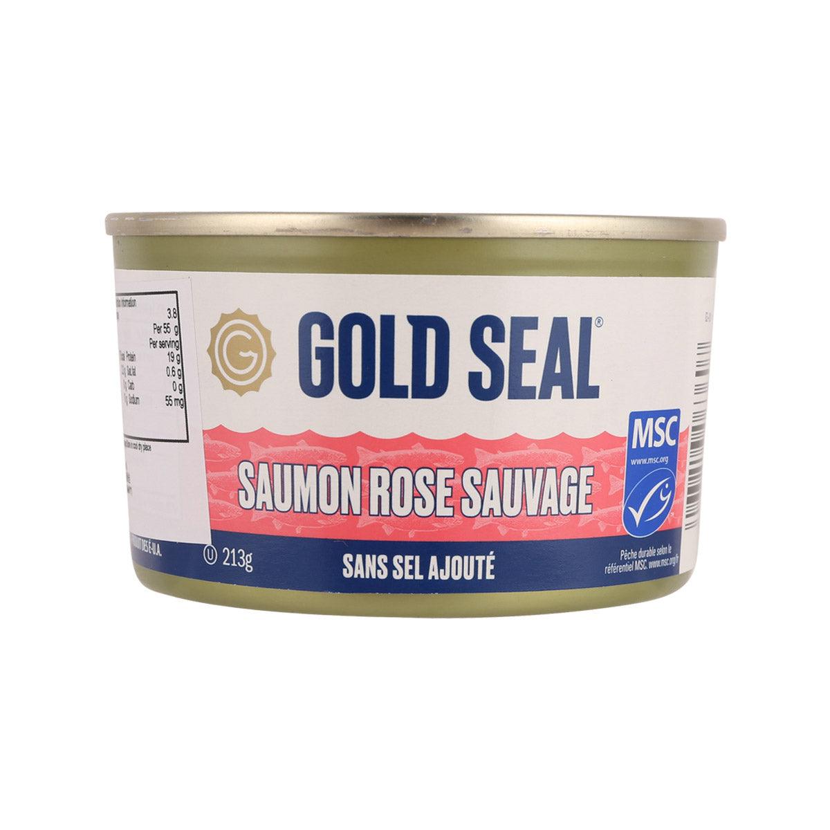 GOLD SEAL 野生粉紅三文魚 - 無加鹽 (213g)