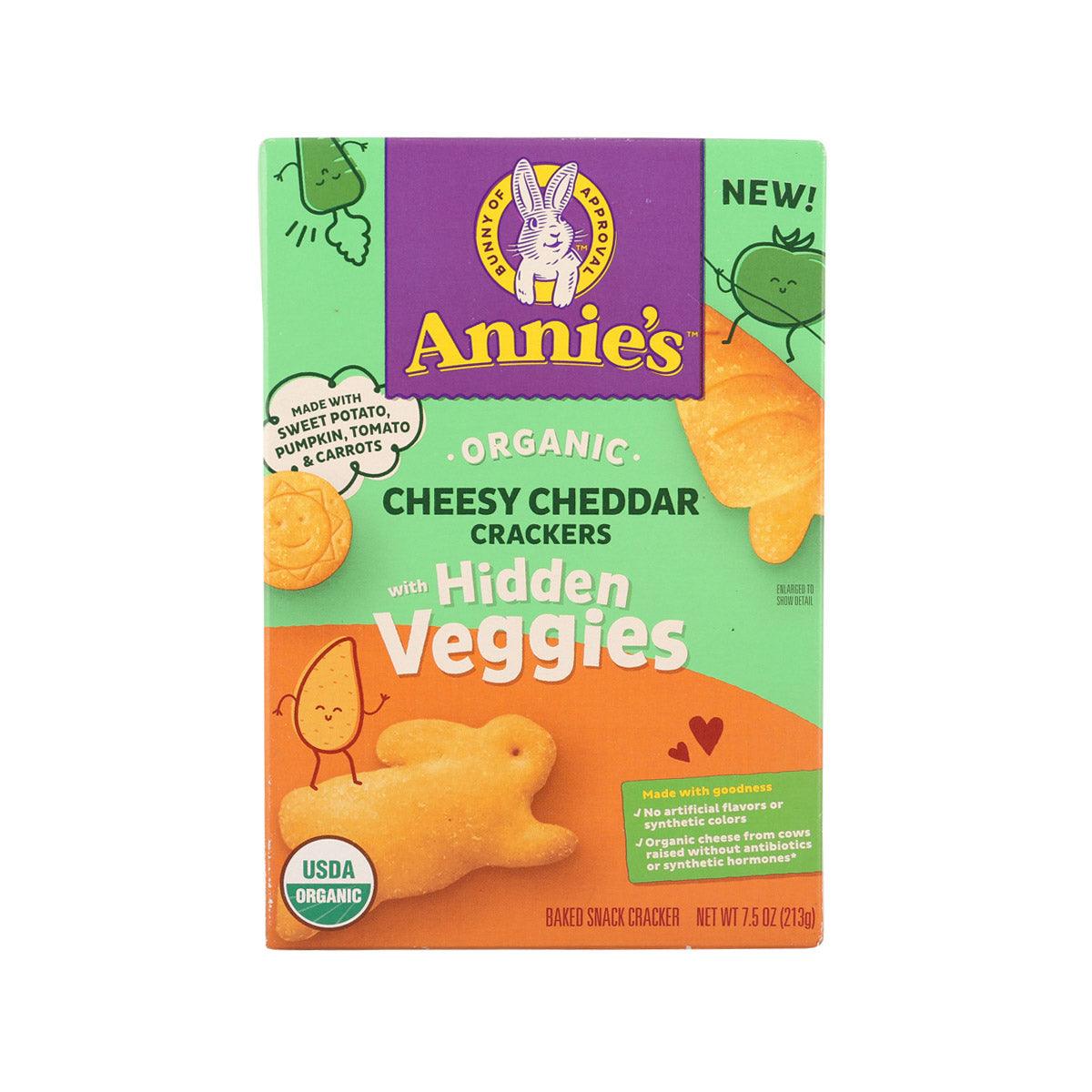 ANNIE'S 有機蔬菜餅乾 - 車打芝士味 (213g)