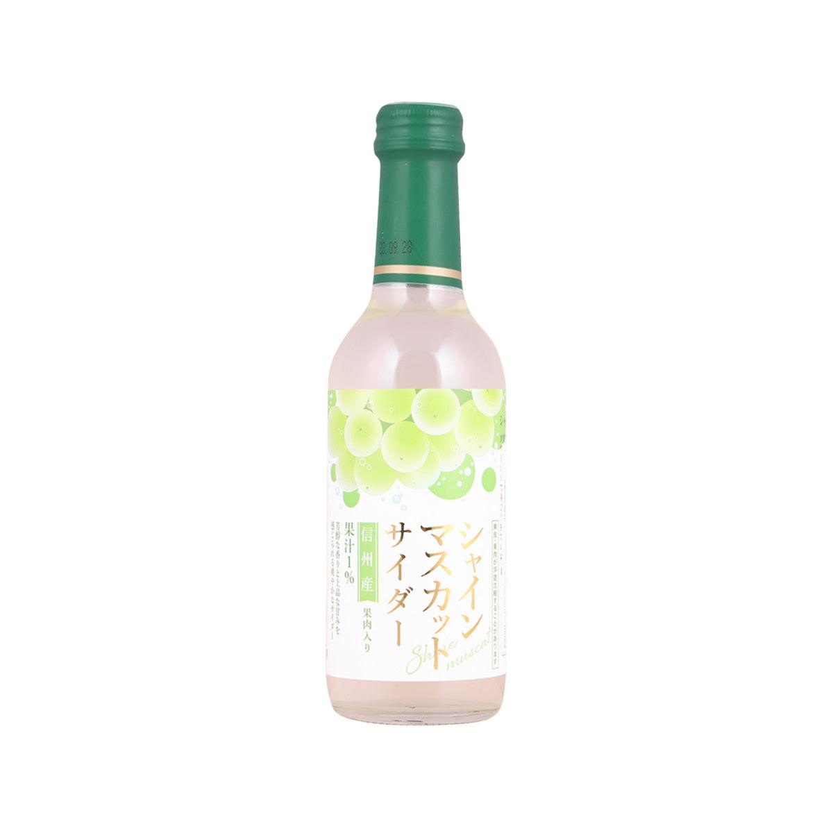 木村飲料 晴王麝香提子西打汽水 (240mL)