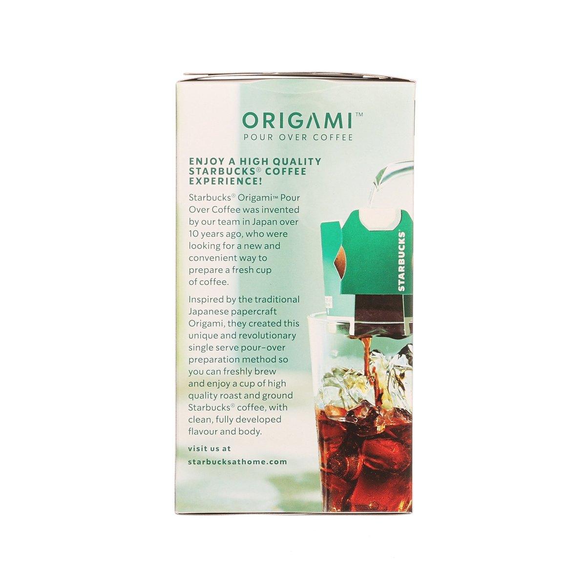 星巴克 Origami™冰咖啡掛耳式滴漏咖啡 (34g)