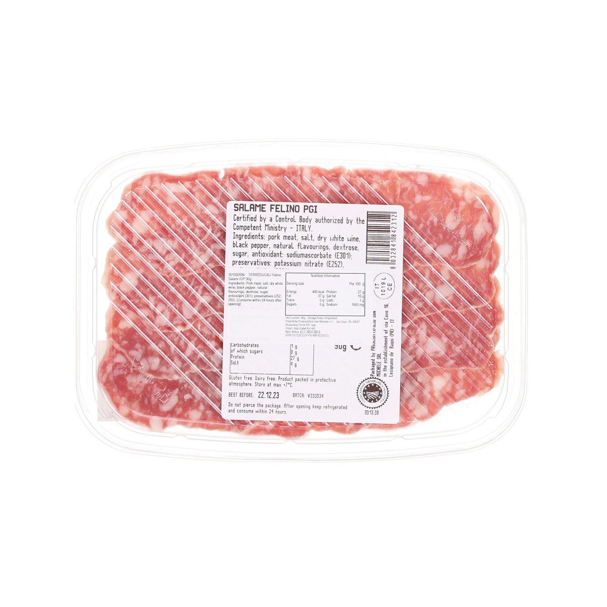 TERREDUCALI Felino莎樂美腸 IGP (90g)