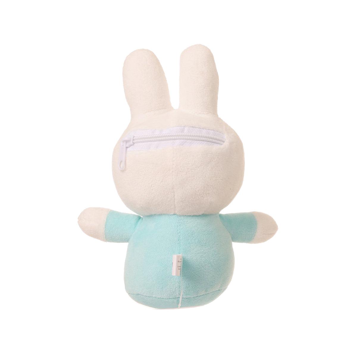 MIFFY 毛絨公仔袋附香口膠 - 粉藍色 (1pc)