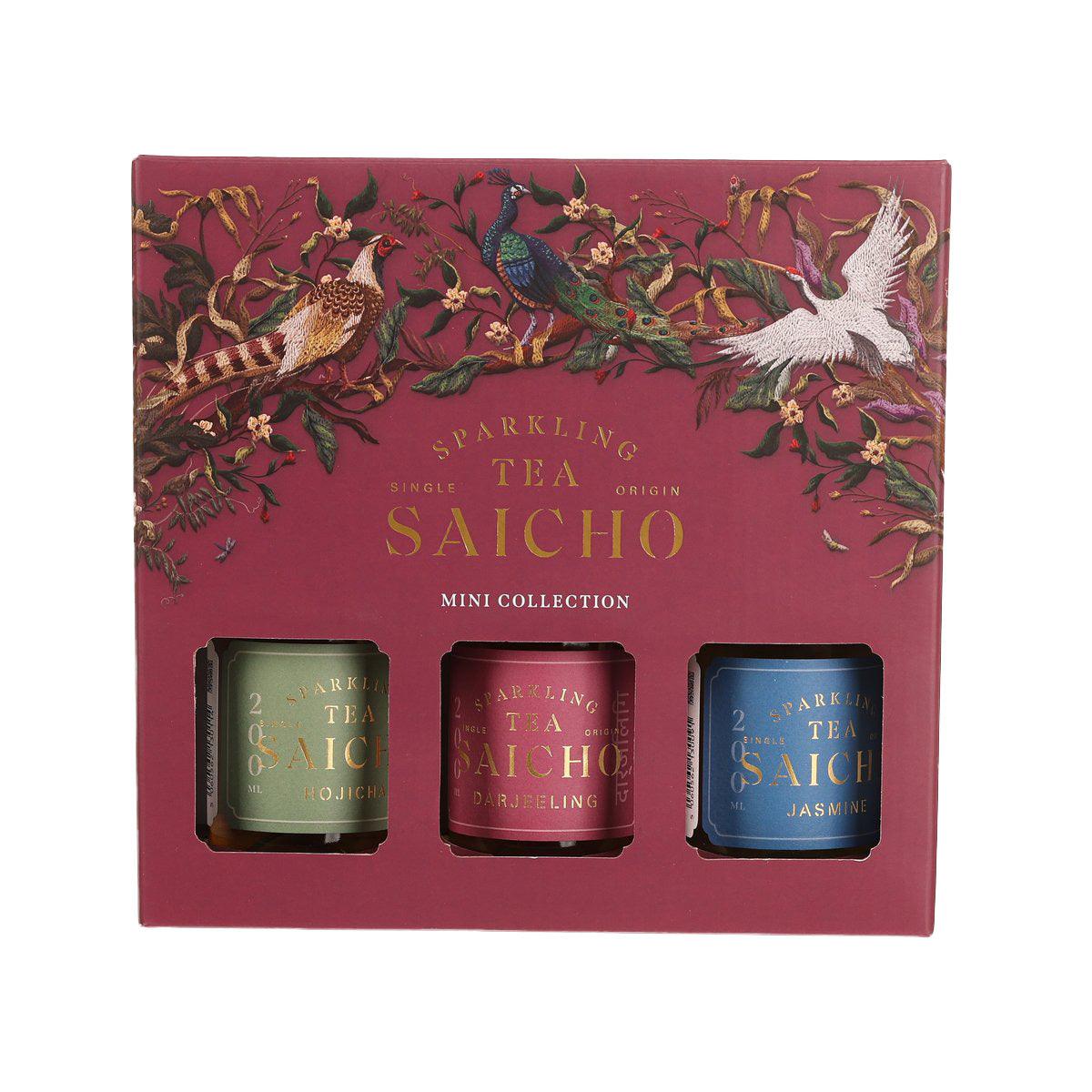 SAICHO 迷你氣泡茶收藏包 (3 x 200mL)