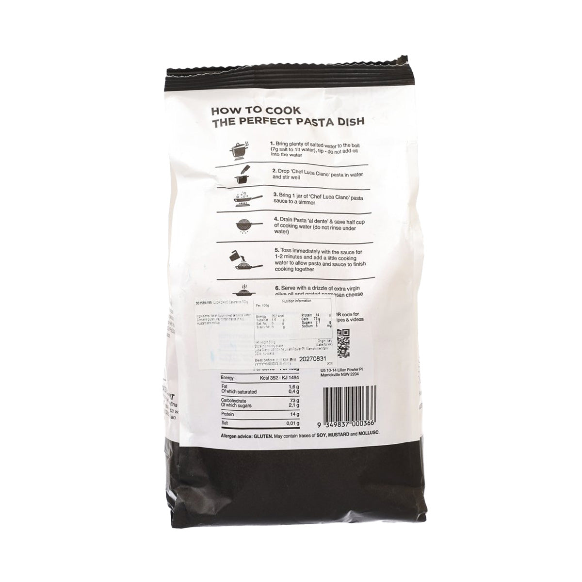 LUCA CIANO 麻花捲意大利麵 (500g)