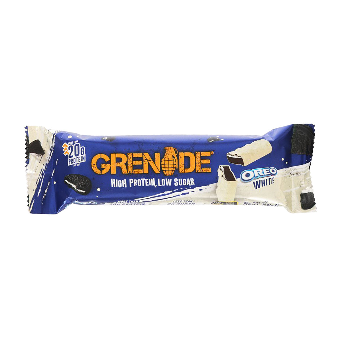 GRENADE 白朱古力奧利奧口味蛋白棒 (60g)