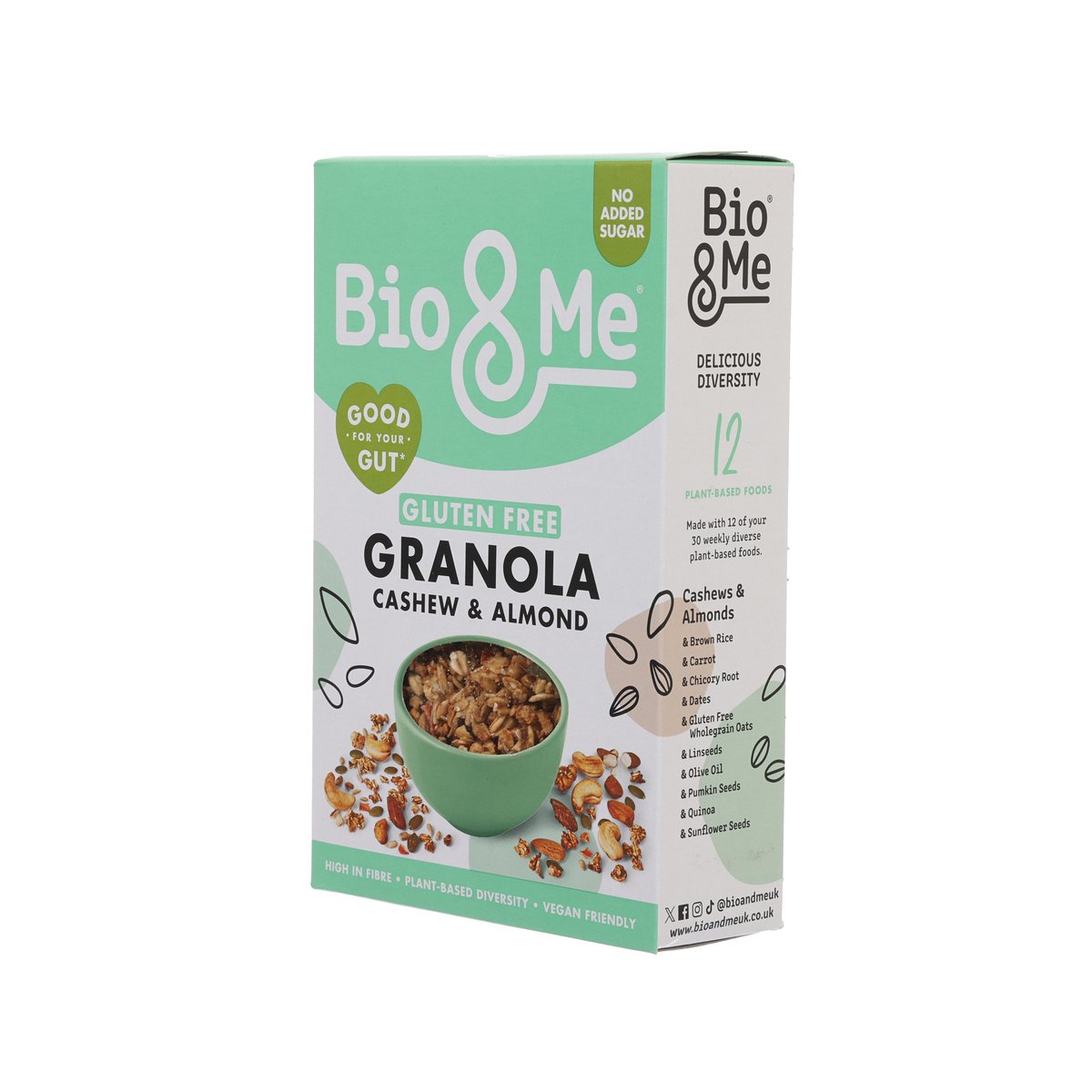 BIO & ME 腰果杏仁燕麥早餐 (無麩質) (350g)