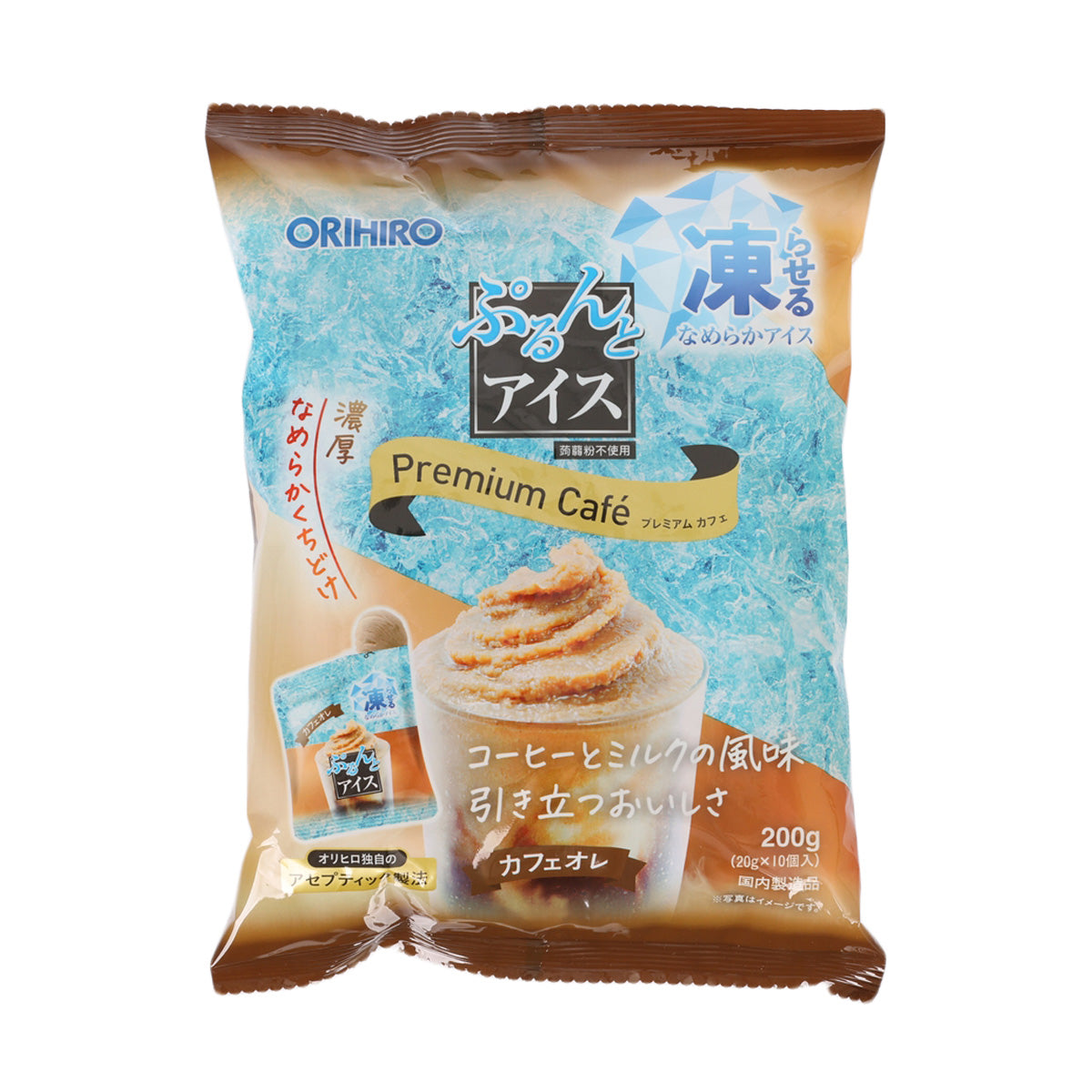 ORIHIRO 冰凍雪芭 Premium Cafe - 咖啡牛奶 (200g)