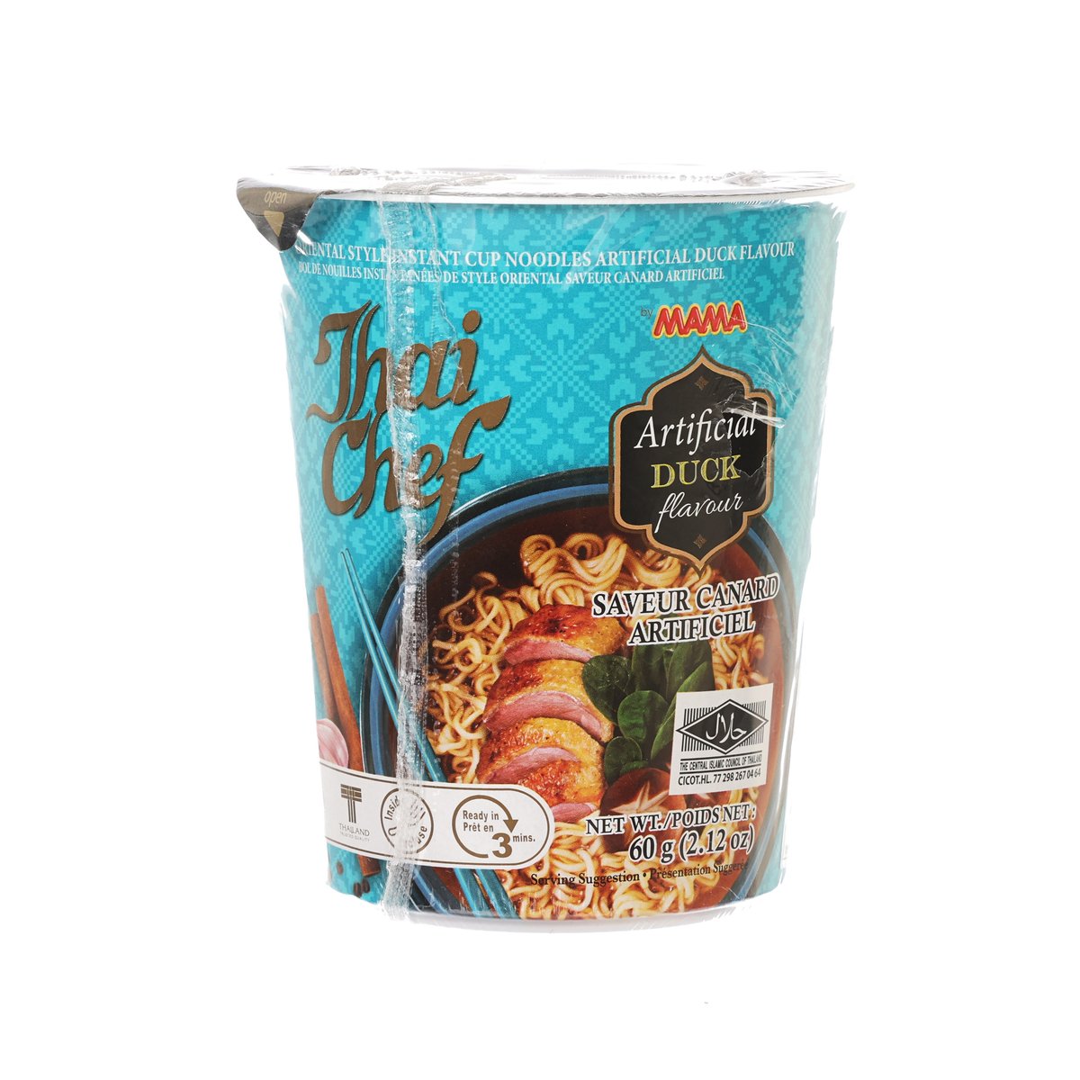 泰廚媽媽 鴨湯味杯麵 (60g)