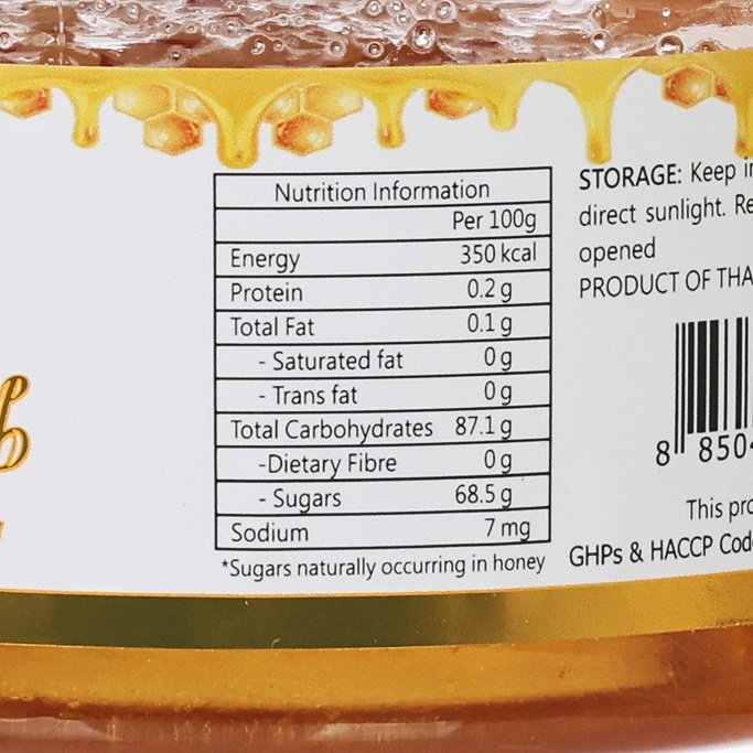 BEE PRODUCTS THAI 龍眼蜂巢蜜 (200g)