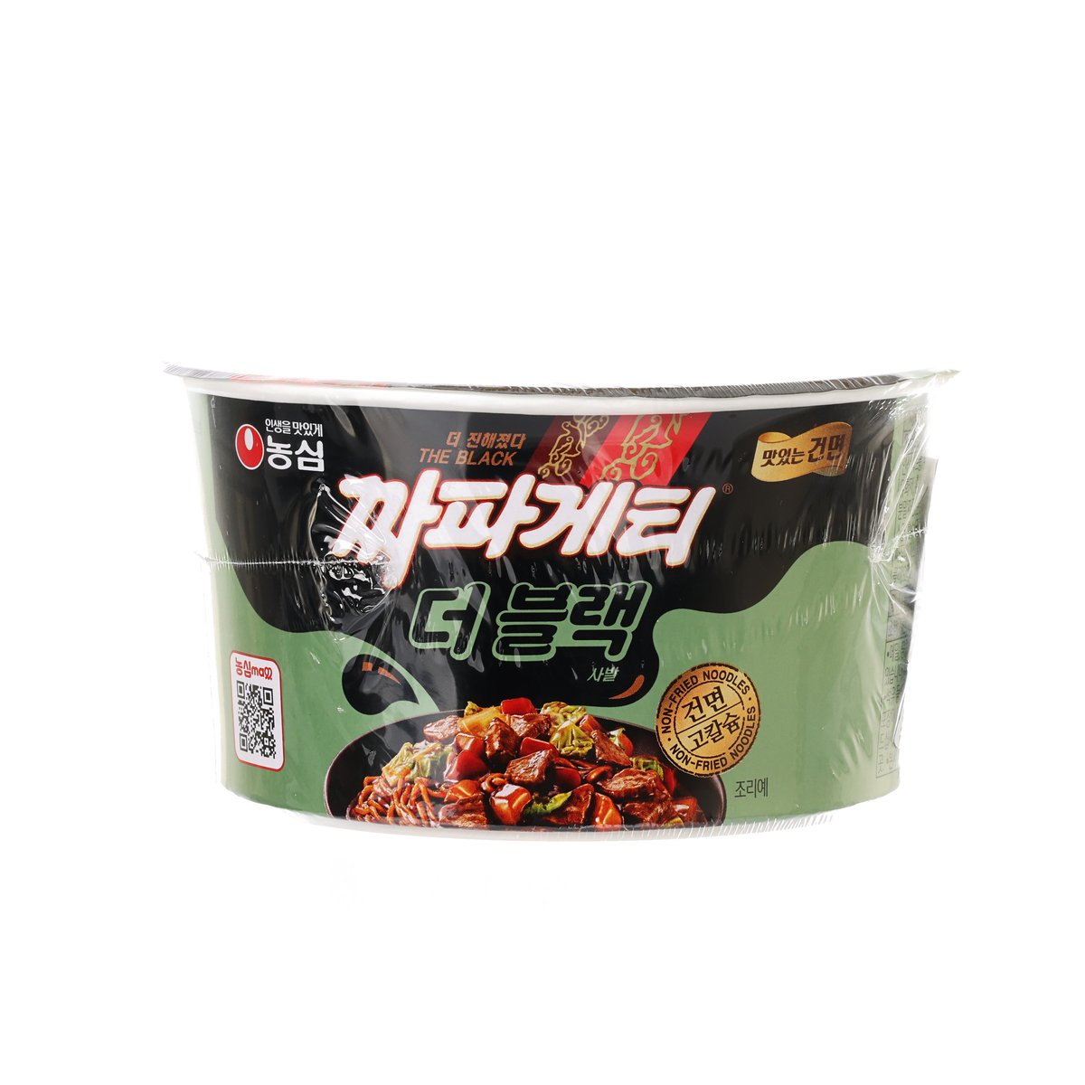 農心 非油炸黑版炸醬碗麵 (90g)