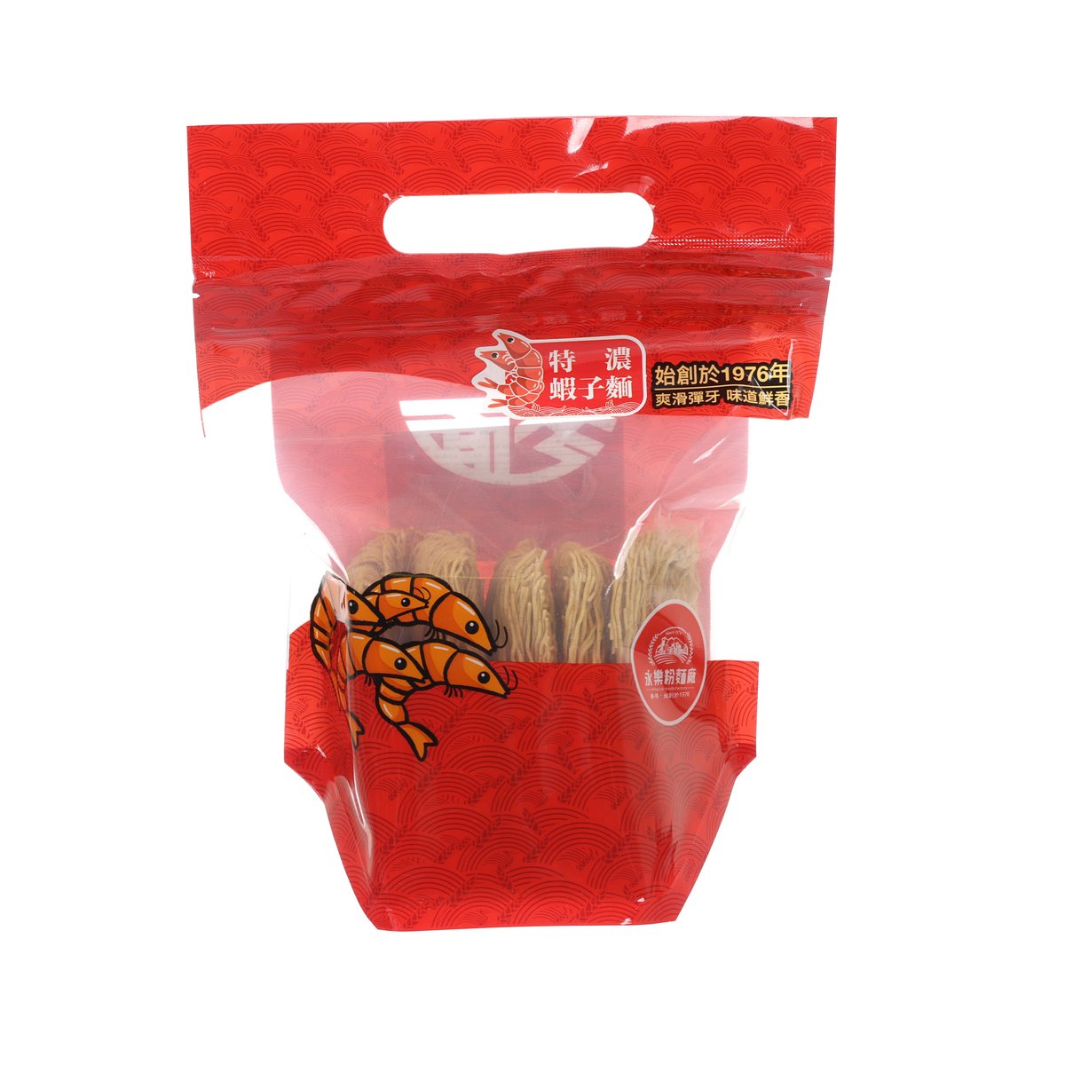 永樂粉麵廠 特濃蝦子幼麵 (5 x 45g)