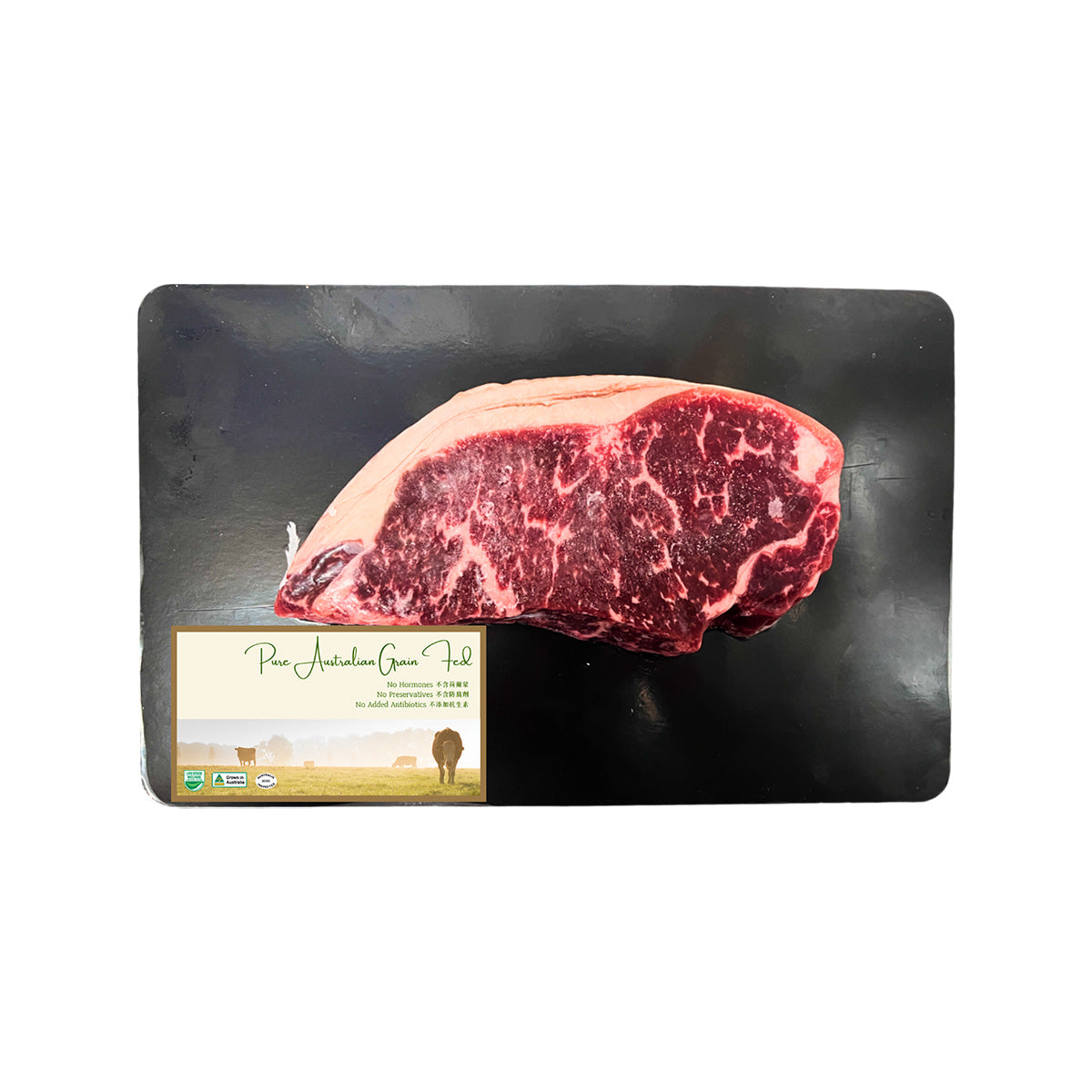 SOUTHERN GRAIN 澳洲急凍黑安格斯穀飼牛肉西冷 M4+ (1pack)