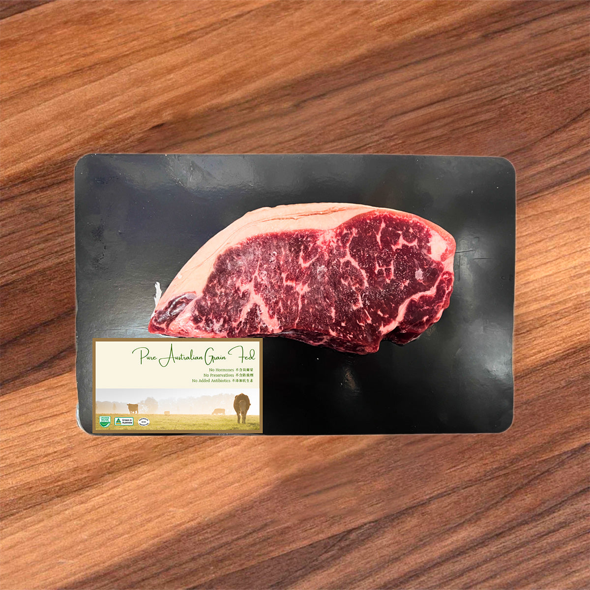 SOUTHERN GRAIN 澳洲急凍黑安格斯穀飼牛肉西冷 M4+ (1pack)